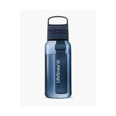 Aegean Blue | LifeStraw Go 2.0 Water Filter Bottle Image Showing No Logos Or Titles.