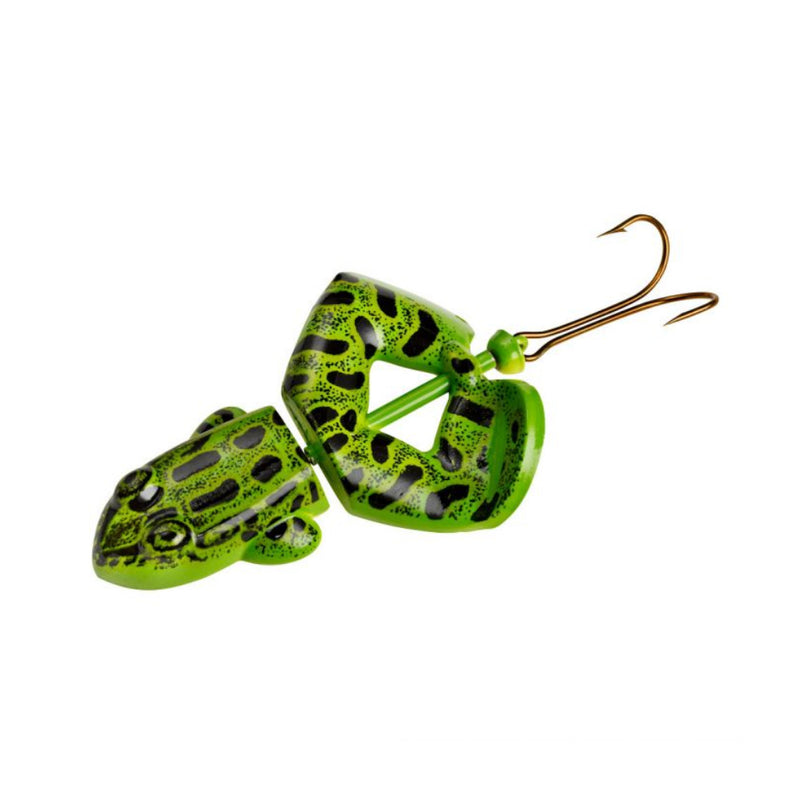 Northern Leopard | Buzz N Frog Lure, Top View. 