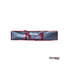 Grey | Supex Trekway Cross Leg Stretcher Image Showing Carry Case.
