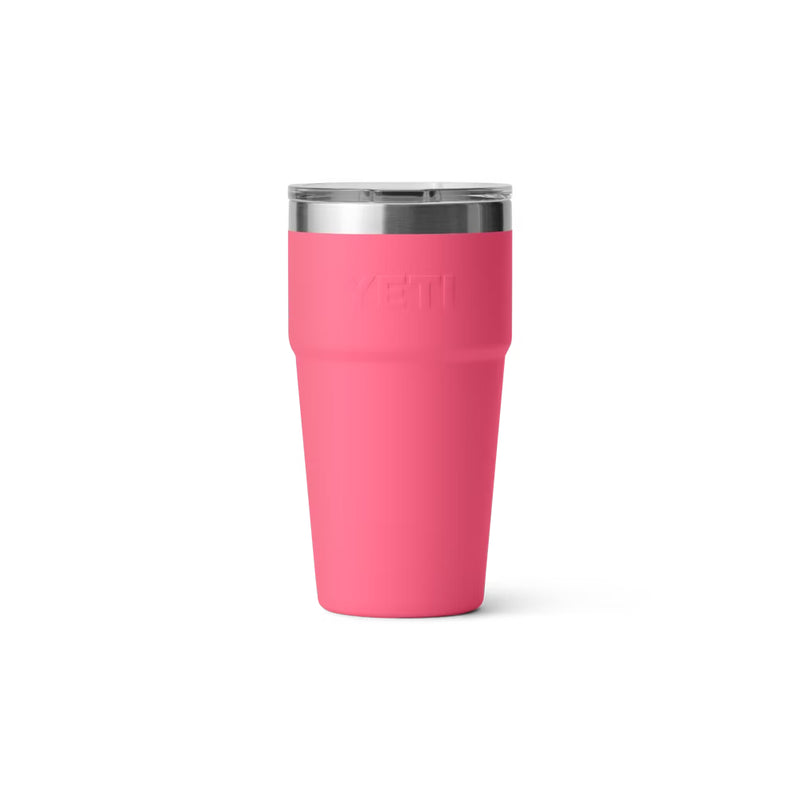 Tropical Pink | YETI 230oz Rambler Stackable Cup Image Showing Back View.