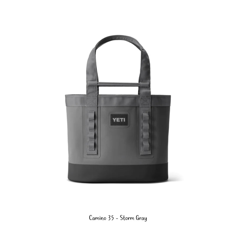 Storm Gray | YETI Camino Carryall Bag. Side View of 35L Bag. 