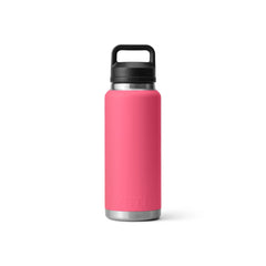 Tropical Pink | YETI Rambler 36oz Bottle With Chug Cap Image Showing Back View.