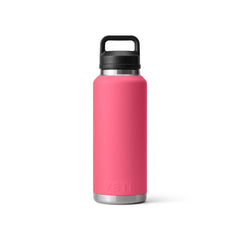 Tropical Pink | YETI Rambler 46oz Bottle With Chug Cap Image Showing Back View.