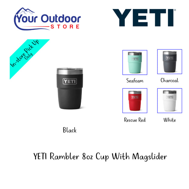 YETI Rambler 8 oz Stackable Cup with Magslider Lid - Tackle World Adelaide  Metro