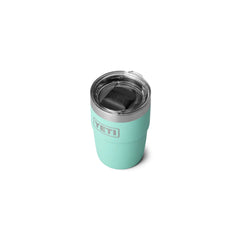 Seafoam | YETI Rambler 8oz Cup with Magslider. Top View. 