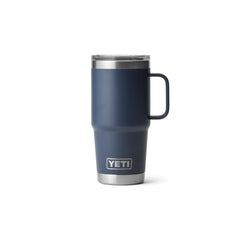 Navy | YETI Rambler R20 Travel Mug Image Showing Front View.