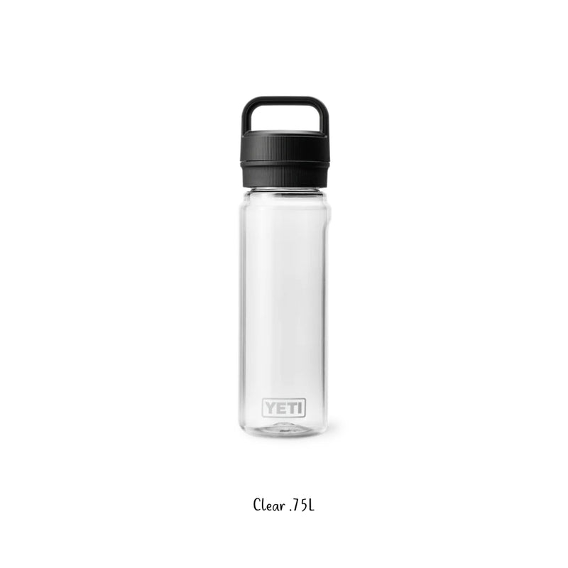 Clear | YETI Yonder Drink Bottle. .75L - Front View.
