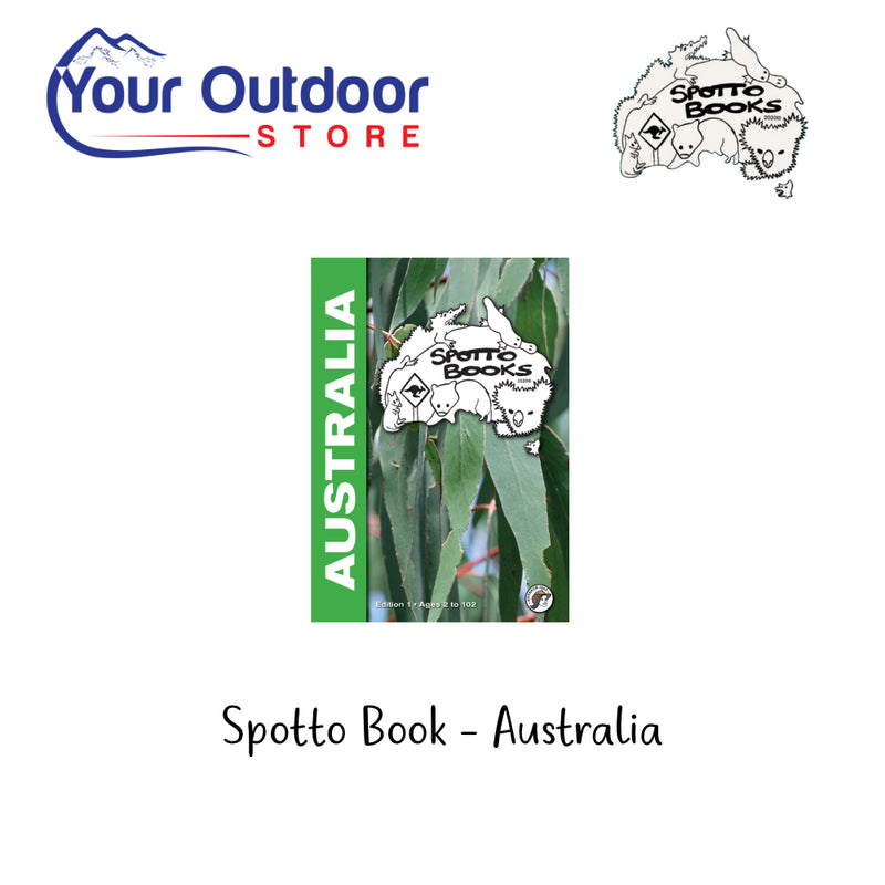 Spotto Books - Australia. Hero Image Showing logos and Title. 