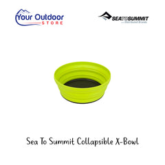 Sea to Summit Collapsible X-Bowl. Hero image with title and logos