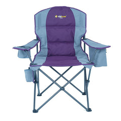 Purple | Direct front view displaying frame and seat