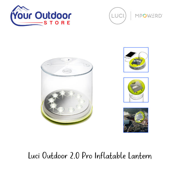 Mpowered solar store lantern