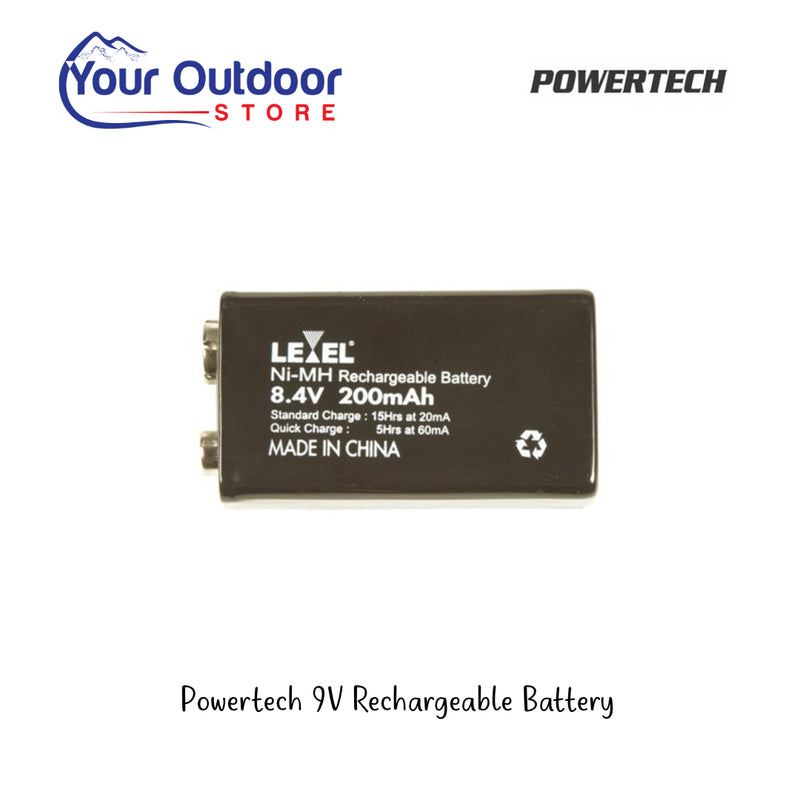 Powertech 9V Rechargable Battery