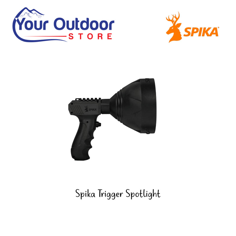 Spika Trigger Spotlight. Hero Image Showing Logos and Title. 