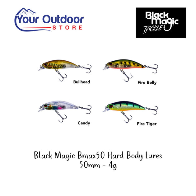 Black Magic BMax 50 Hard Body Lure