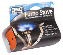 360 Degrees Furno Stove in packaging
