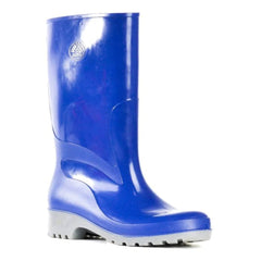 Blue grey | Outside view of boot