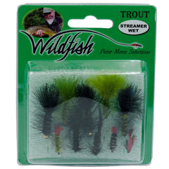 Streamer Wet | Wildfish Trout Fly Pack. Fly Fishing