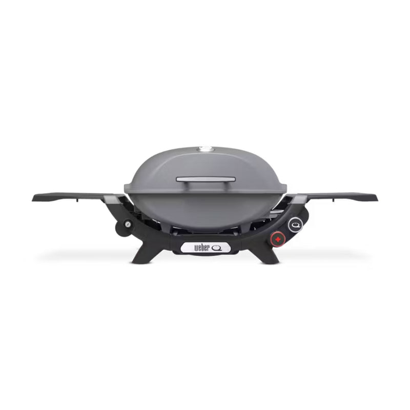 Smoke Grey | Weber Q (Q2800N+) Premium BBQ. Front View. 