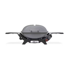 Smoke Grey | Weber Q (Q2800N+) Premium BBQ. Front View. 