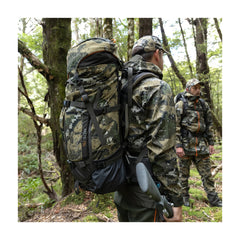 Desolve Veil Camo | Hunters Element Arete bag 75L - Fully packed In Action.