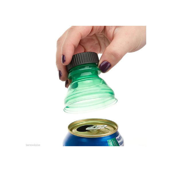AFN Can Cap | Image Showing Close Up Of Can Cap Being Put On A Can.