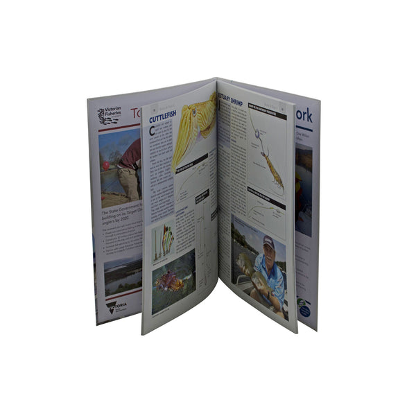 Complete Book Of Baits And Rigs 2 By Trevor Hawkins | Image Showing Book Standing Upright, Pages Open.
