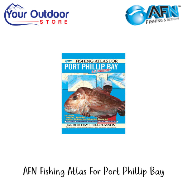 AFN Fishing Atlas For Port Phillip Bay | Hero Image Showing All Logos And Titles.