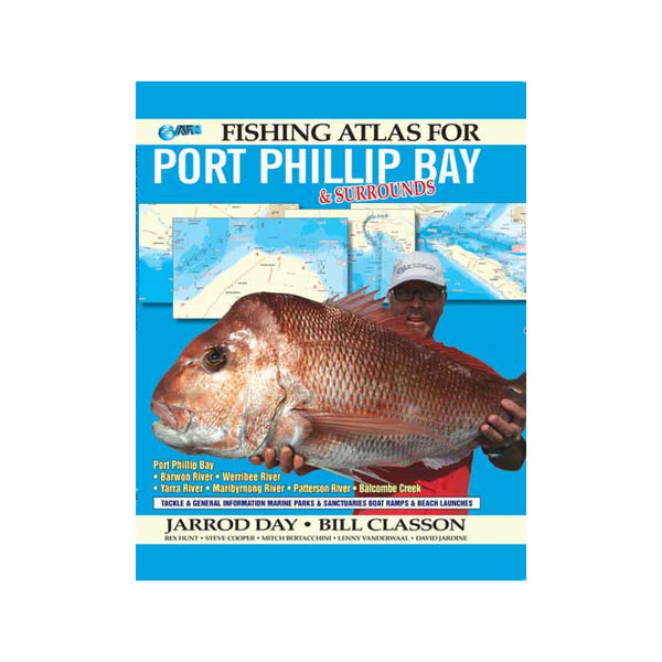 AFN Fishing Atlas For Port Phillip Bay | Image Showing No Logos Or Titles.