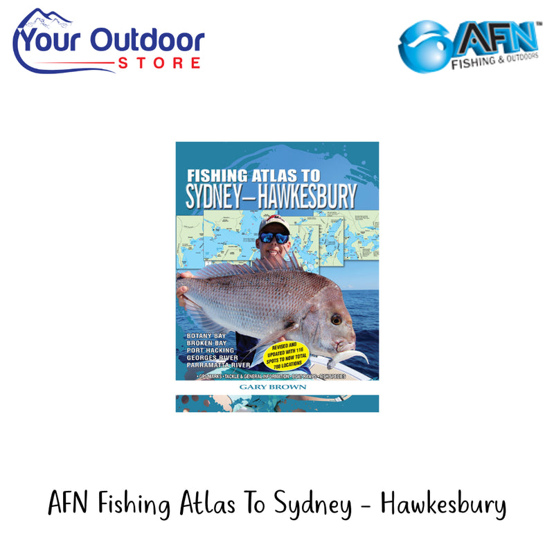 AFN Fishing Atlas To Sydney - Hawksbury | Hero Image Showing All Logos And Titles.