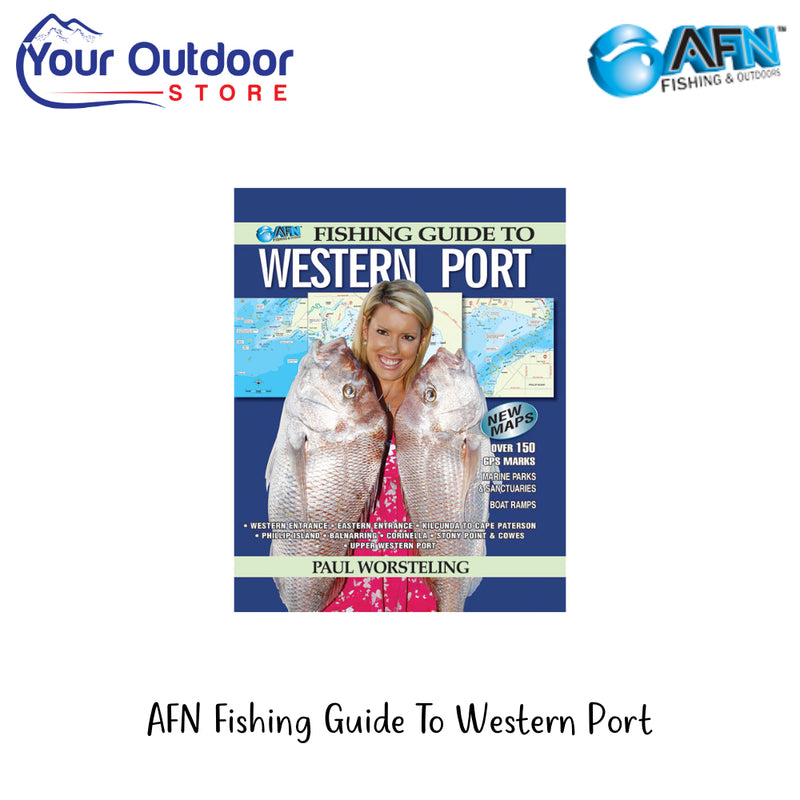 AFN Fishing Guide To Western Port | Hero Image Showing All Logos And Titles.
