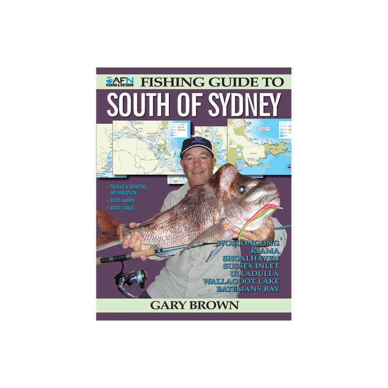 AFN Fishing Guide To South Of Sydney | Image Showing No Logos Or
 Titles.