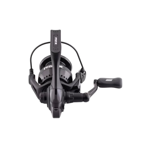 Black / 3000 | Abu Garcia Max SX Spin Reel Image Showing Back View.