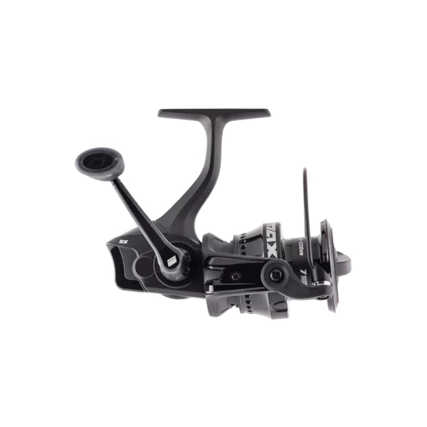 Black / 3000 | Abu Garcia Max SX Spin Reel Image Showing Side Profile.