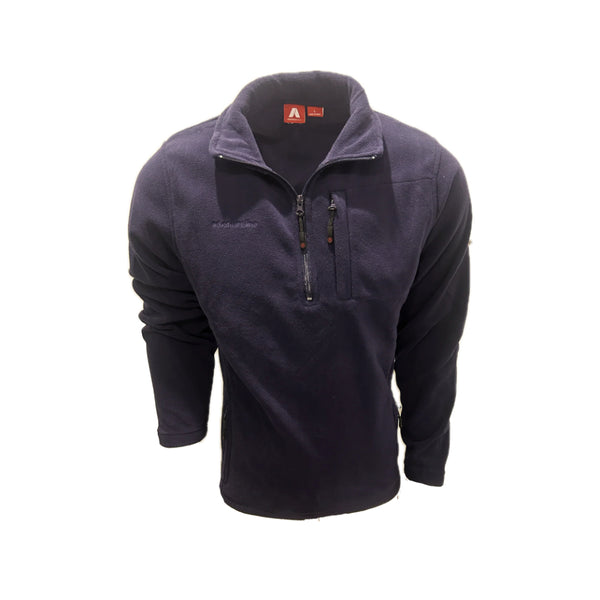 Anthracite | Adventureline Mens Nimbus Half Zip Fleece Image Showing No Logos or Titles.