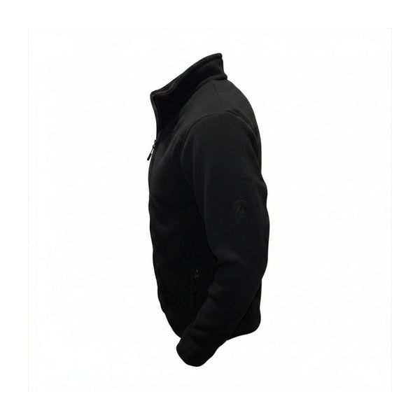 Anthracite | Adventureline Mens Nimbus Half Zip Fleece Image Showing Side View.