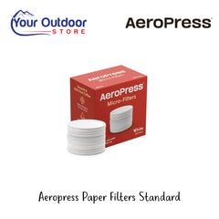 AeroPress Paper Filters Standard | Hero Image Showing.