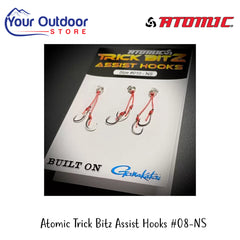 Atomic Trick Bits Assist Hooks #08-NS | Hero Image Showing Logos And Titles.
