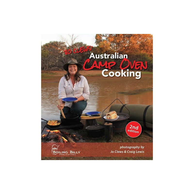 Australian Camp Ove Cooking By Jo Clews | Image Showing No Logos Or Titles.