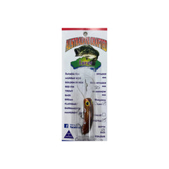 Brown Trout | Australian Crafted 50mm Rattle Lure Image Showing No Logos Or Titles.