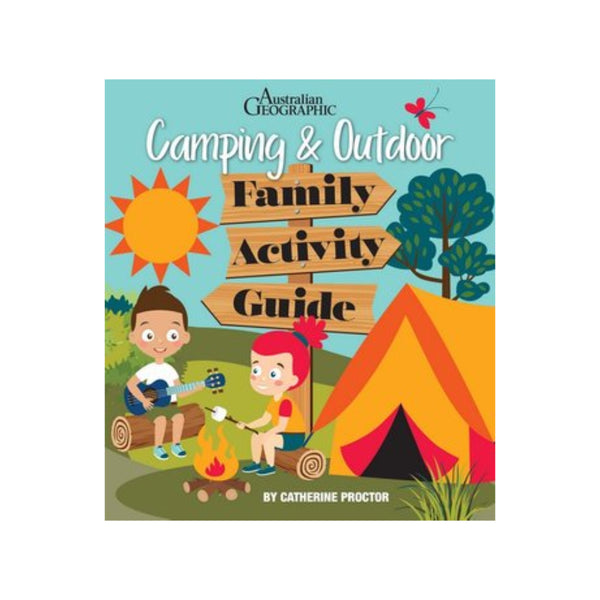 Australian Geographic Camping And Outdoor Family Activity Guide | Image Showing No Logos Or Titles.