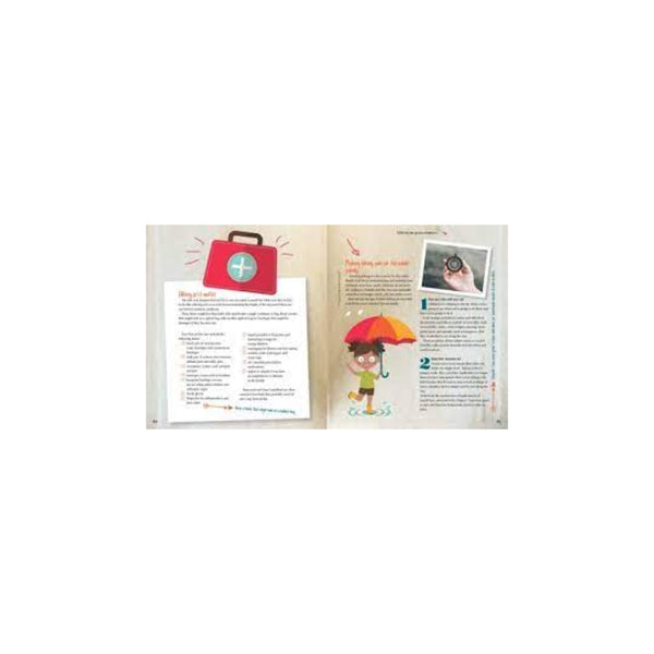 Australian Geographic Camping And Outdoor Family Activity Guide | Image Showing Lay Out Of Activities In The Book. 