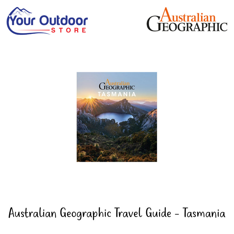 Australian Geographic - Travel Guide - Tasmania | Hero Image Showing All Logos And Titles.