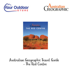 Australian Geographic - Travel  Guide - The Red Centre | Hero Image Showing All Logos And Titles.