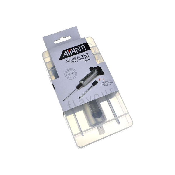 Avanti Deluxe Injector Set 50ml | Image Showing Product In Its Packaging.
