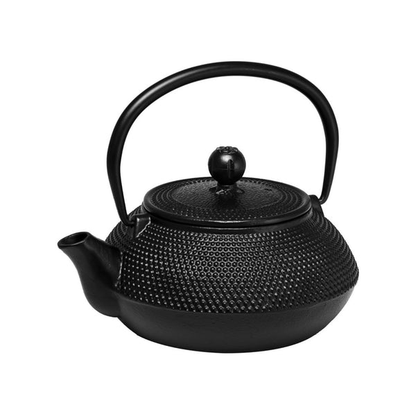 Black | Avanti Hobnail Cast Iron Teapot Image Showing No Logos Or Titles.