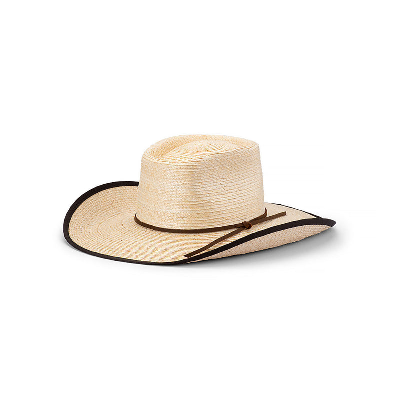 Avenel Billabong Palm Straw Bound Edge Hat | Image Showing No Logos Or Titles.
