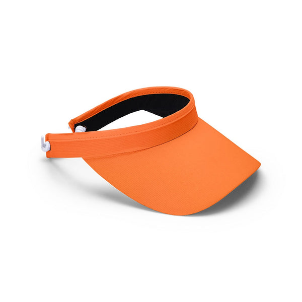 Coral | Avenel Jarvis Fabric Visor With Shoe String Back Image Showing No Logos Or Titles.