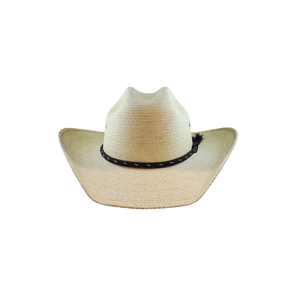 Ivory | Avenel The Concho Guatemalan Palm Leaf Mexican Western Image Showing No Logos Or Titles.