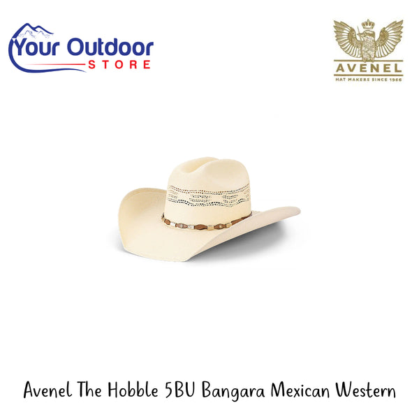 Avenel The Hobble 5BU Bangara Mexican Western | Hero Image Showing All Logos And Titles.