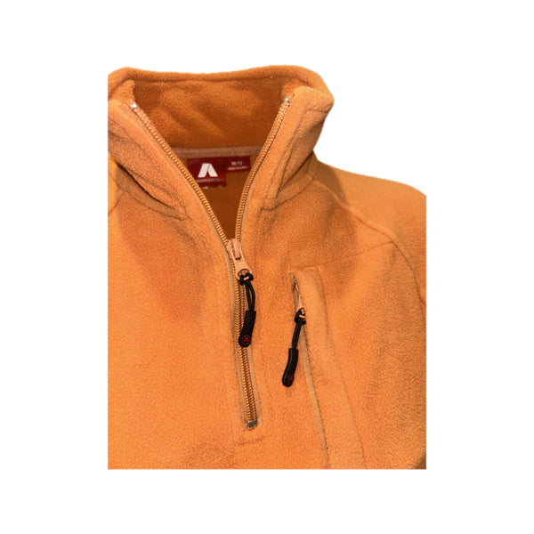 Sunburn | Adventureline Womens Cosmo Half Zip Fleece Image Showing Close Up View Of The Half Zip And Collar.